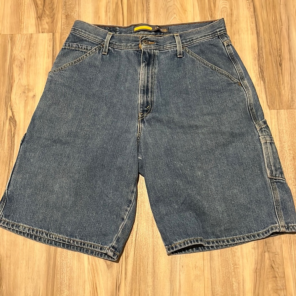 Levi silver tab carpenter jorts